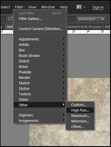Creating Textures in Photoshop Elements