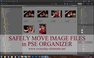 Safely Move Image Files with PSE Organizer