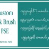 Create Custom Watermark Brush Presets