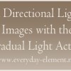 Add Directional Light with Gradual Light Action