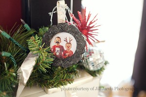 Making your own Christmas ornament frame templates