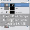 Create Pixel Stamps to Keep Your Layers