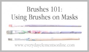 Brushes 101: Using Brushes on Layer Masks